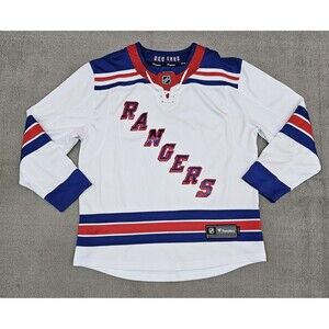 Fanatics New York Rangers NHL Hockey Jersey Men Medium White